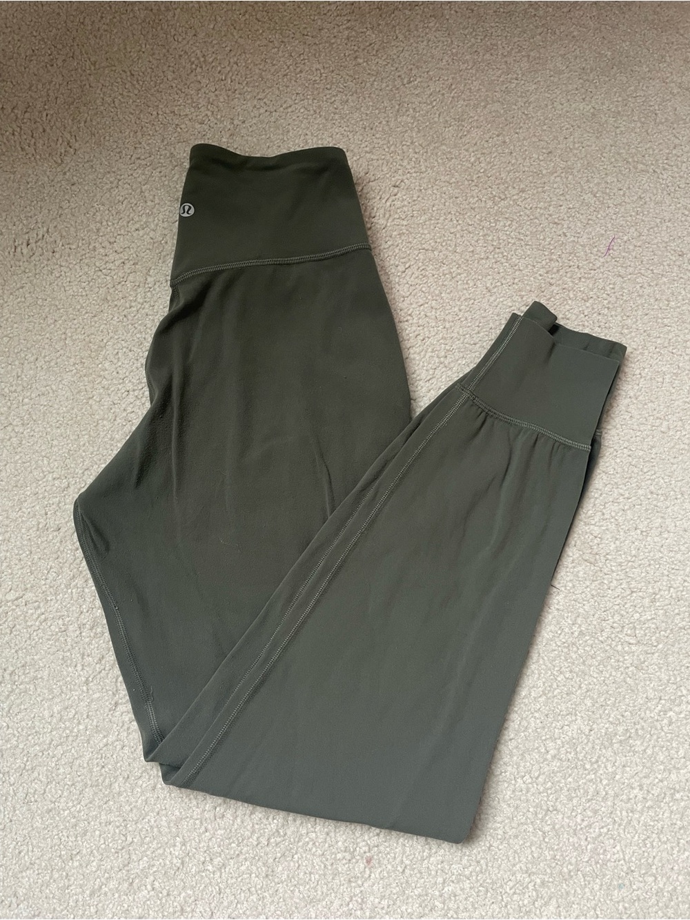lululemon athletica Dark Olive High-Rise align joggers
